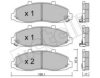 METELLI 22-0857-0 Brake Pad Set, disc brake